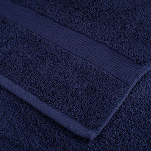 Premium Badetücher SOLUND 4 Stk. Marineblau 100x150 cm 600 g/m²