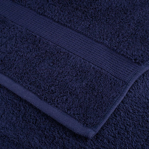 Premium Saunatücher SOLUND 4 Stk. Marineblau 80x200 cm 600 g/m²