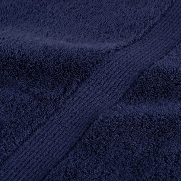 Premium Saunatücher SOLUND 4 Stk. Marineblau 80x200 cm 600 g/m²