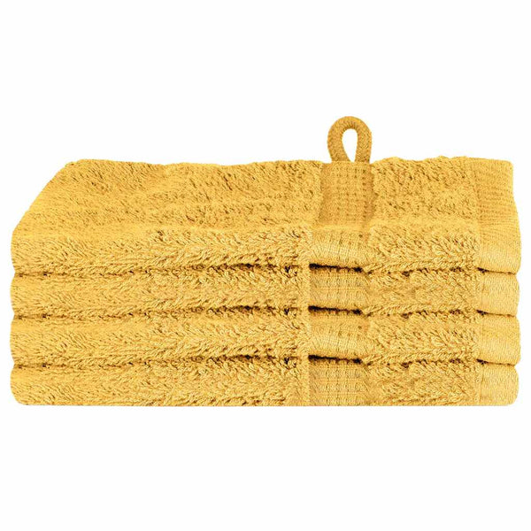 Gästetuch SOLUND 4 pcs Gold 15 x 21 cm 550 gsm