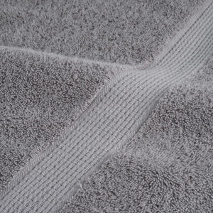 Premium Gästetücher SOLUND 2 Stk. Grau 30x50 cm 600 g/m²
