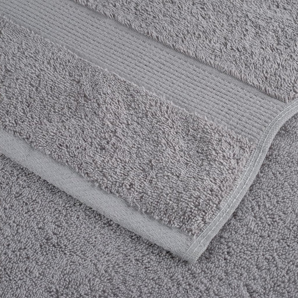 Premium Gästetücher SOLUND 4 Stk. Grau 30x50 cm 600 g/m²