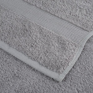 Premium Handtücher SOLUND 10 Stk. Grau 50x100 cm 600 g/m²