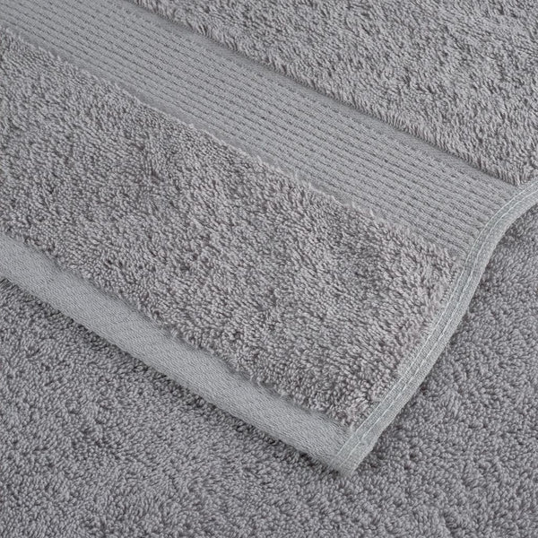 Premium Handtücher SOLUND 10 Stk. Grau 50x100 cm 600 g/m²