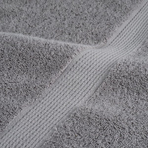 Premium Badetücher SOLUND 2 Stk. Grau 100x150 cm 600 g/m²