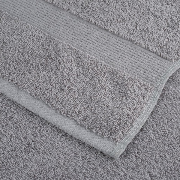 Premium Handtücher SOLUND 2 Stk. Grau 100x200 cm 600 g/m²