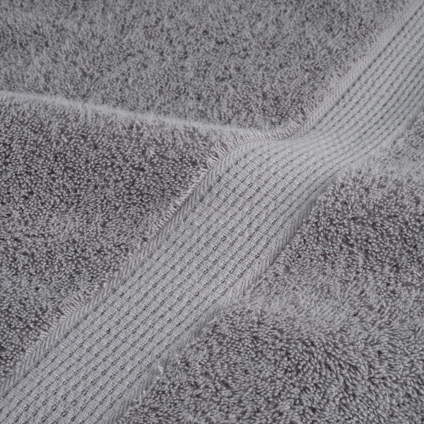 Premium Handtücher SOLUND 2 Stk. Grau 100x200 cm 600 g/m²