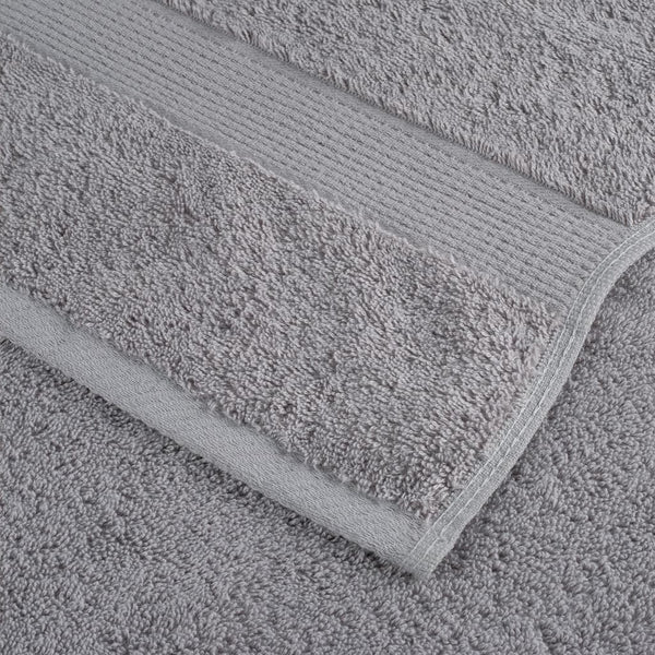 Premium Handtücher SOLUND 4 Stk. Grau 100x200 cm 600 g/m²