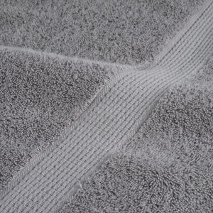 Premium Handtücher SOLUND 4 Stk. Grau 100x200 cm 600 g/m²