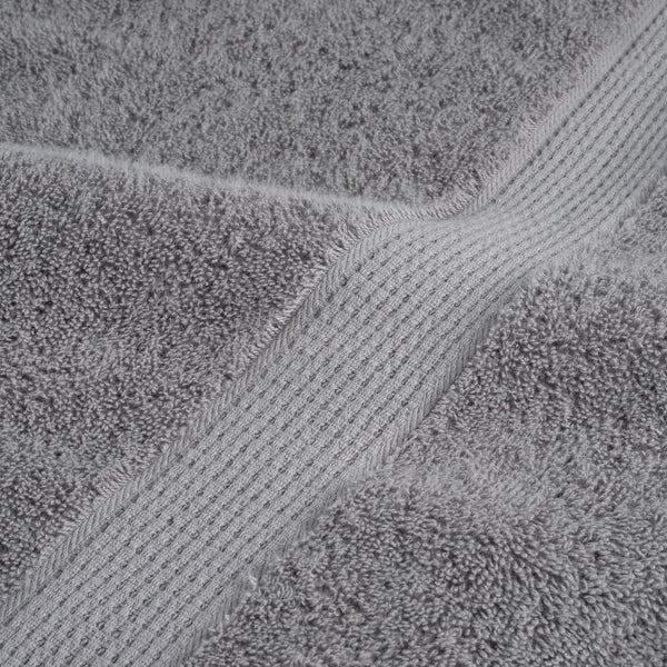 Premium Handtücher SOLUND 4 Stk. Grau 100x200 cm 600 g/m²