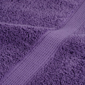 Premium Waschhandtücher SOLUND 2 Stück Lila 30x30 cm 600 g/m²