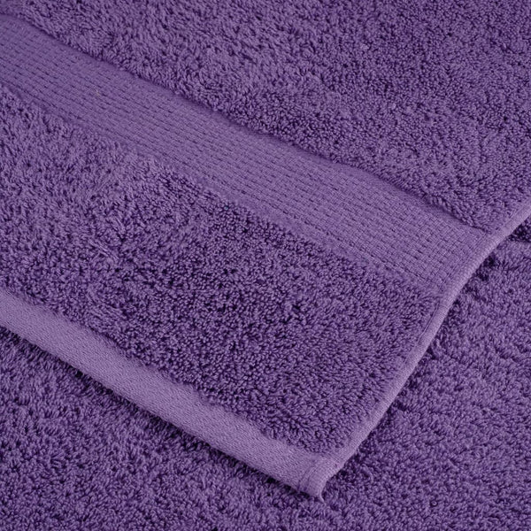 Premium-Duschtücher SOLUND 2 Stk. Lila 70x140 cm 600 g/m²