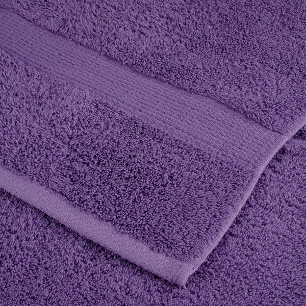 Premium Badetücher SOLUND 4 Stk. Lila 100x150 cm 600 g/m²