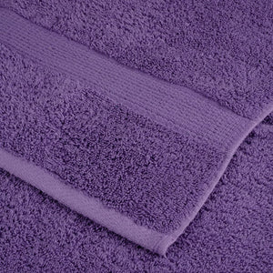 Premium Badetücher SOLUND 10 Stk. Lila 100x150 cm 600 g/m²