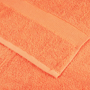 Premium-Handtücher SOLUND 2 Stk. Orange 50x100 cm 600 g/m²