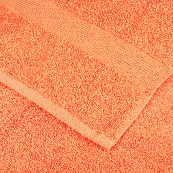 Premium Badetücher SOLUND 4 Stk. Orange 100x150 cm 600 g/m²