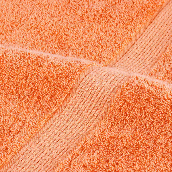 Premium Badetücher SOLUND 4 Stk. Orange 100x150 cm 600 g/m²