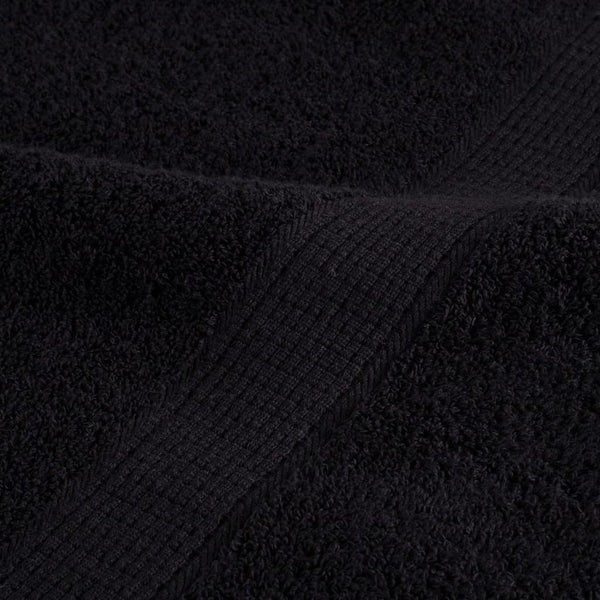 Premium Waschhandtücher SOLUND 2 Stück Schwarz 30x30 cm 600 g/m²