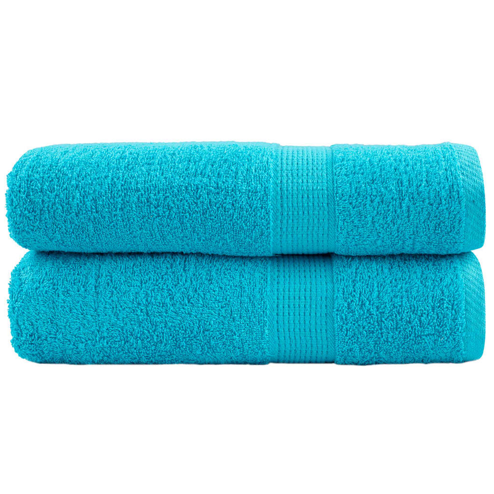 Premium-Handtücher SOLUND 2 Stk. Türkis 50x100 cm 600 g/m²