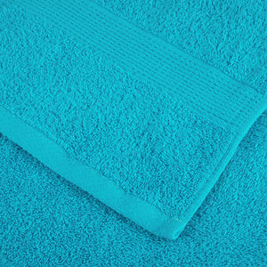 Premium-Handtücher SOLUND 10 Stk. Türkis 50x100 cm 600 g/m²
