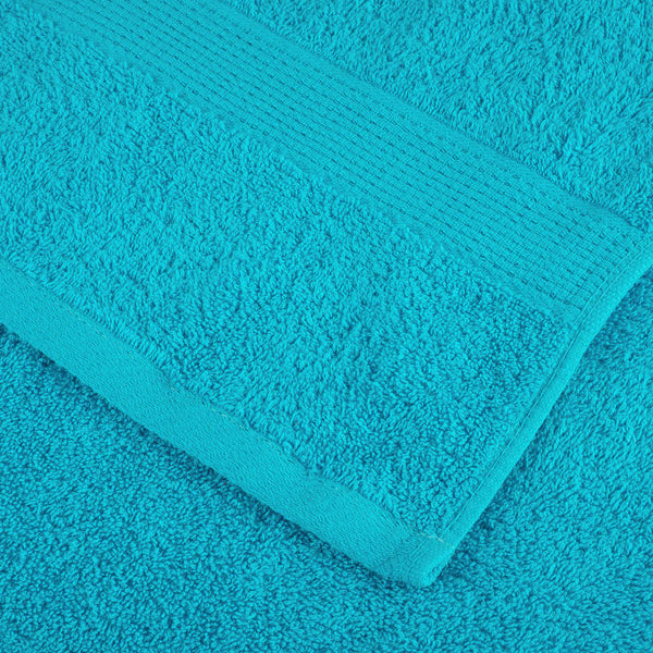 Premium-Duschtücher SOLUND 2 Stk. Türkis 70x140 cm 600 g/m²