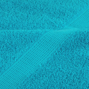Premium-Duschtücher SOLUND 2 Stk. Türkis 70x140 cm 600 g/m²