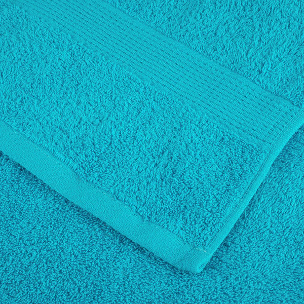 Premium-Handtücher SOLUND 2 Stk. Türkis 100x200 cm 600 g/m²