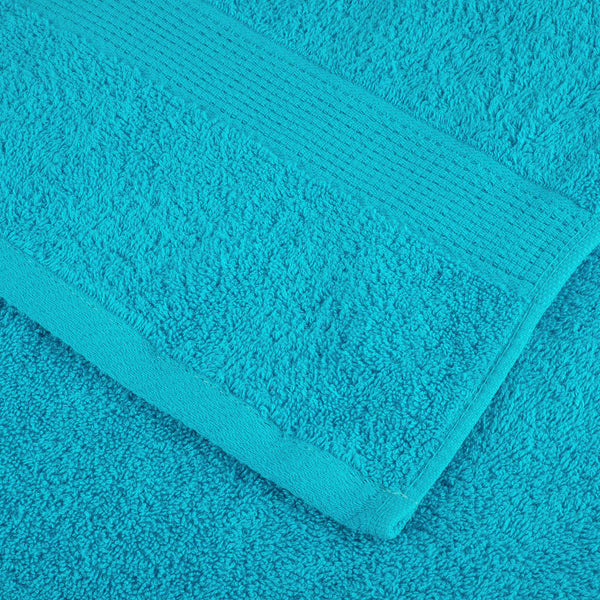 Premium-Handtücher SOLUND 10 Stk. Türkis 100x200 cm 600 g/m²