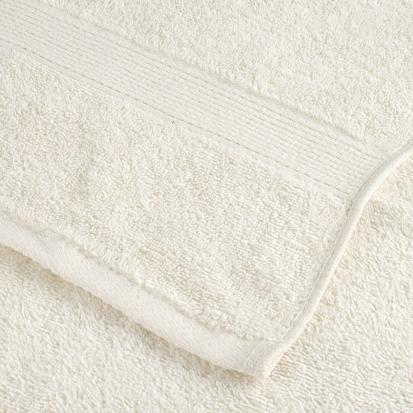 Premium Waschhandtücher SOLUND 4 Stück Creme 30x30 cm 600 g/m²