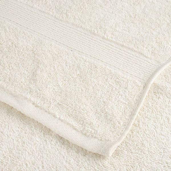 Premium Badetücher SOLUND 10 Stk. Creme 100x150 cm 600 g/m²