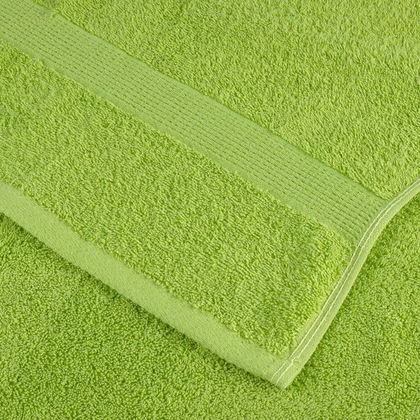Premium Waschhandtücher SOLUND 2 Stück Apfelgrün 30x30 cm 600 g/m²