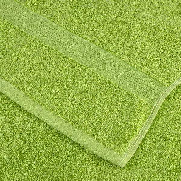 Premium Waschhandtücher SOLUND 10 Stück Apfelgrün 30x30 cm 600 g/m²