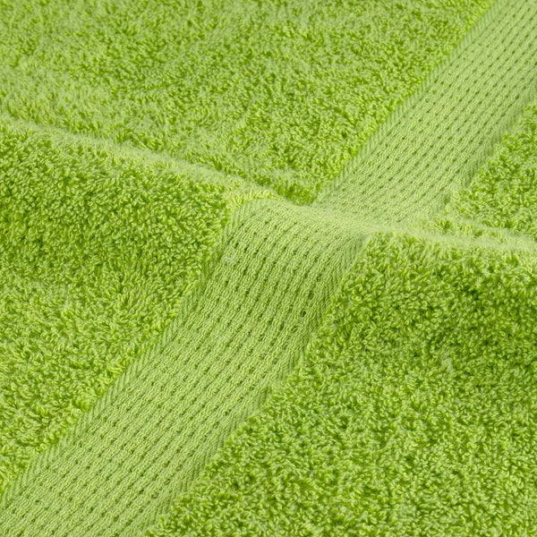 Premium Badetücher SOLUND 10 Stk. Apfelgrün 100x150 cm 600 g/m²