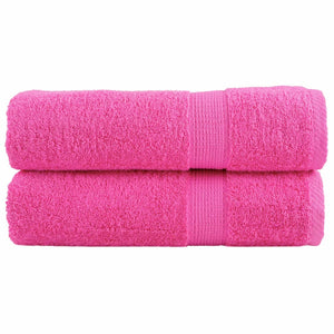 Premium-Handtücher SOLUND 2 Stk. Rosa 50x100 cm 600 g/m²