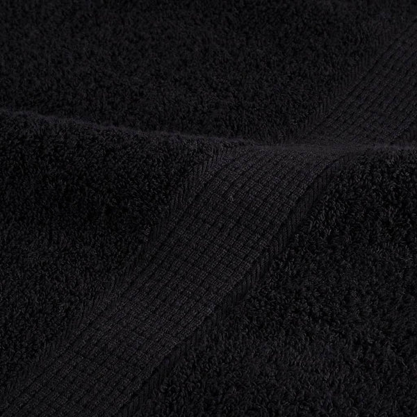 8 tlg. Premium-Handtuch-Set SOLUND Schwarz 600 g/m²