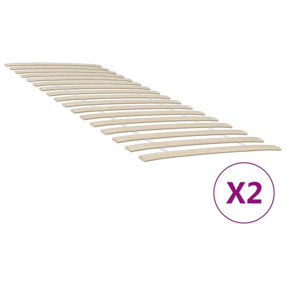 Lattenrost Ersatz 70x200 cm, 2er-Set