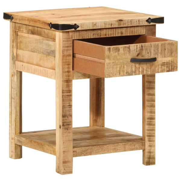 Nachttisch Mango Massivholz 40x40x50 cm