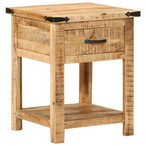 Nachttisch Mango Massivholz 40x40x50 cm