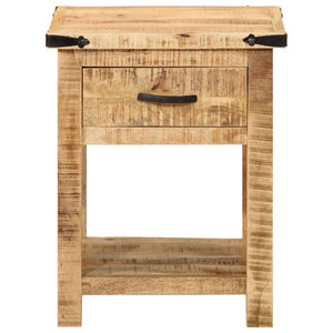 Nachttisch Mango Massivholz 40x40x50 cm