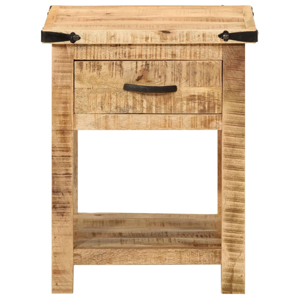 Nachttisch Mango Massivholz 40x40x50 cm