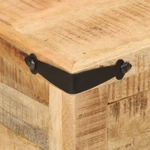 Nachttisch Mango Massivholz 40x40x50 cm