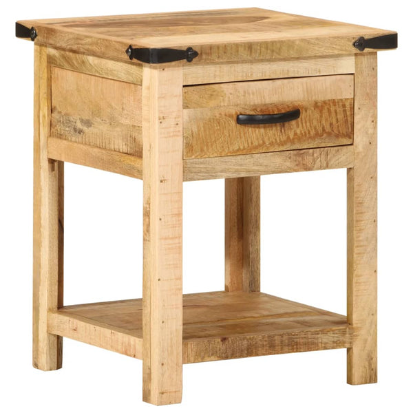 Nachttisch Mango Massivholz 40x40x50 cm