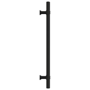 Möbelgriffe Schwarz Edelstahl 192mm, 20er-Set