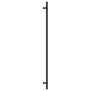 Möbelgriffe Schwarz Edelstahl 480mm - 20er Set