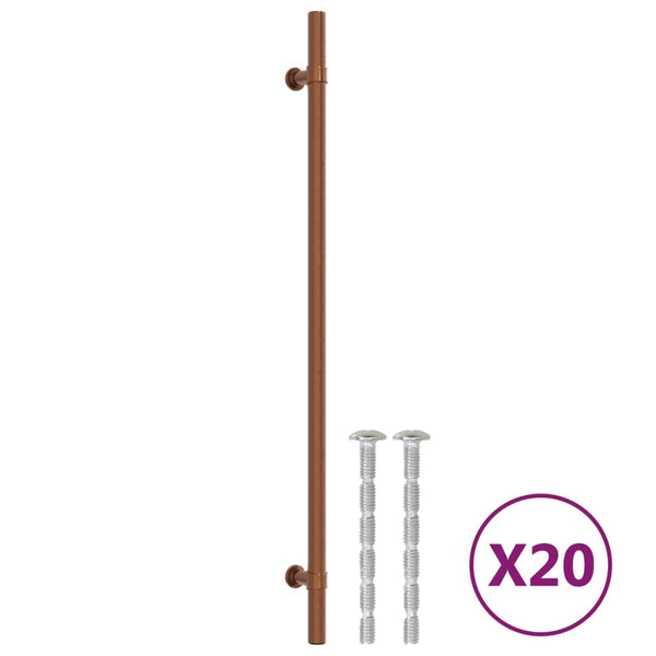 Möbelgriffe Bronze Edelstahl 320mm - 20er Set