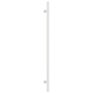 vidaXL Poignées de meuble 10 pcs Argent 320 mm Acier inoxydable