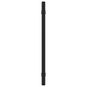 Möbelgriffe Schwarz Edelstahl 192mm - 10er Set