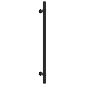 Möbelgriffe Schwarz Edelstahl 224mm, 10er-Set