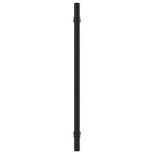 Möbelgriffe Schwarz Edelstahl 224mm, 10er-Set