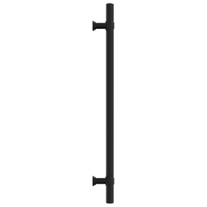 Möbelgriffe Schwarz Edelstahl 224mm, 10er-Set
